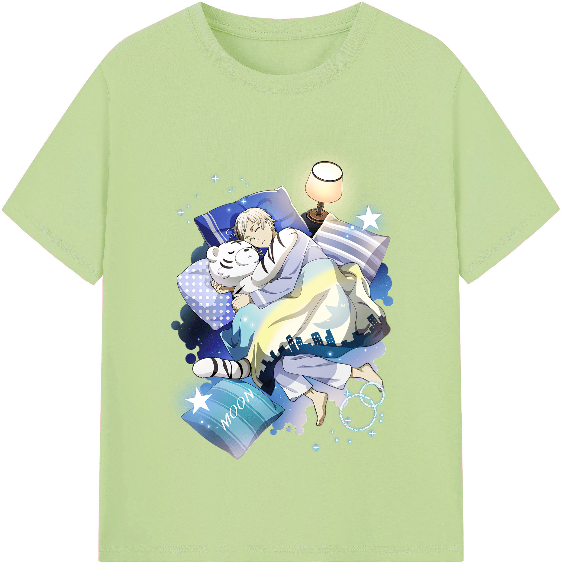 （画像用） 文豪ストレイドッグス Bungo Stray Dogs 綿100％半袖Tシャツ（フロントプリント）